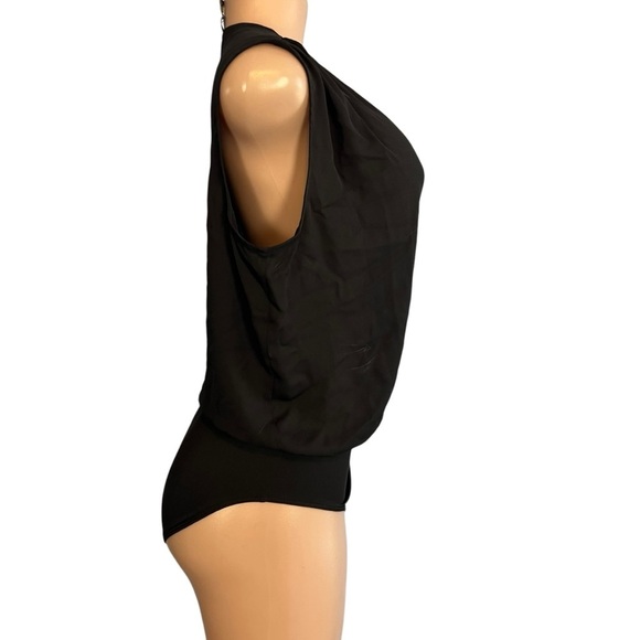 Worthington Black Sleeveless Bodysuit - Picture 2 of 10